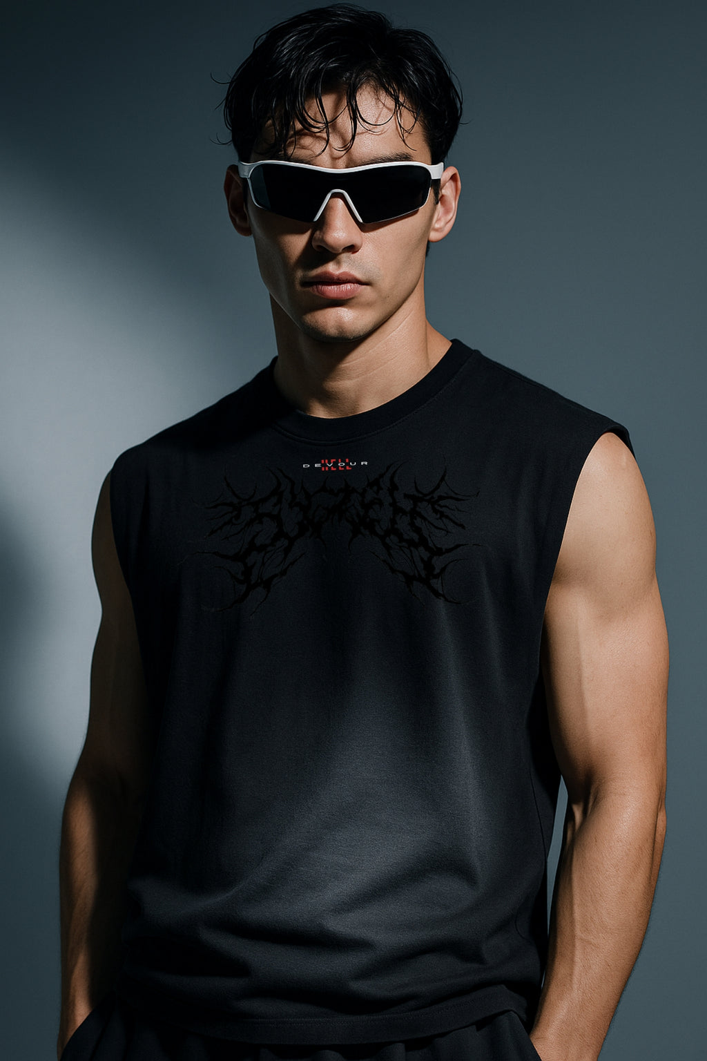 Dull bleed - Drop shoulder tank top