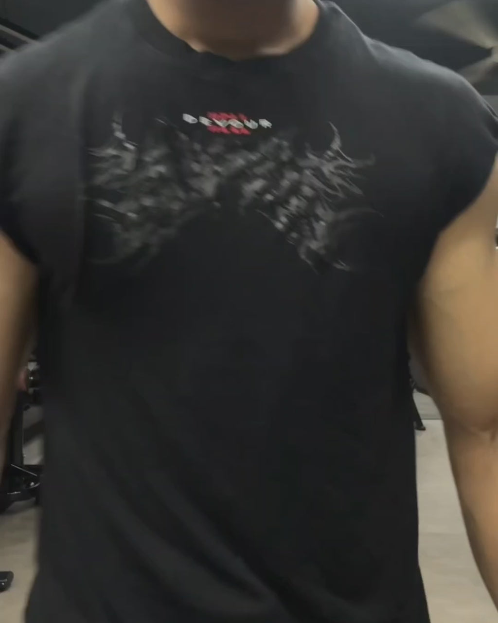 Dull bleed - Drop shoulder tank top