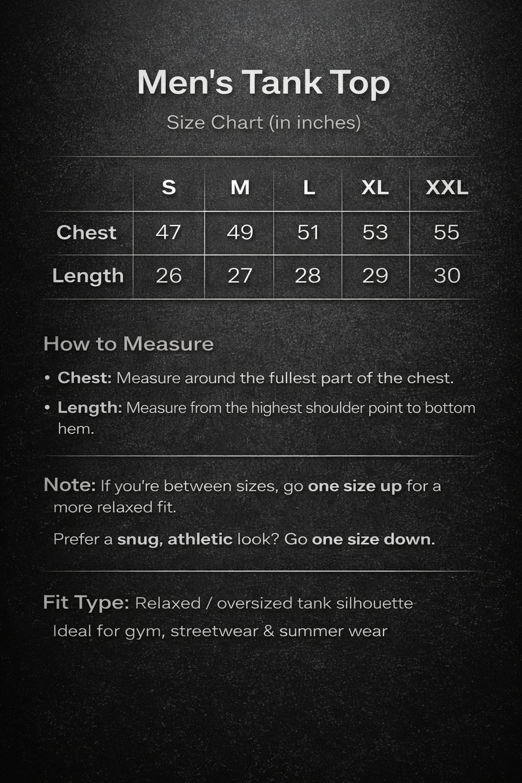 Dull bleed - Drop shoulder tank top